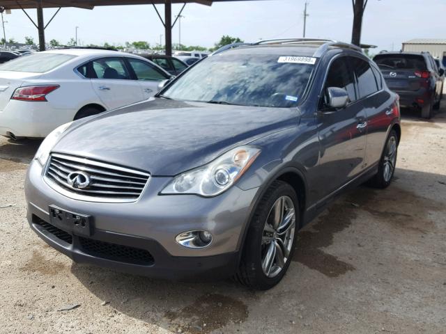 JN1AJ0HR4BM850183 - 2011 INFINITI EX35 BASE GRAY photo 2