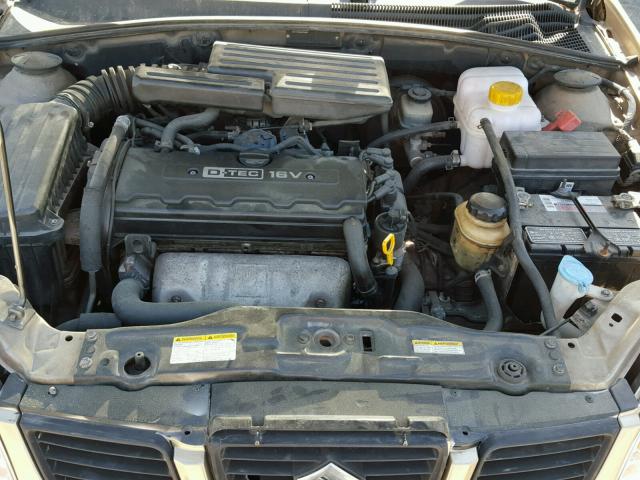 KL5JD56Z95K108629 - 2005 SUZUKI FORENZA S GOLD photo 7