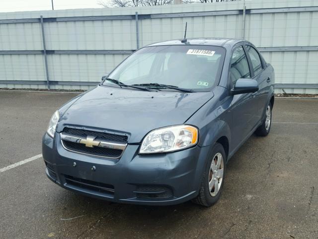KL1TD5DEXBB142164 - 2011 CHEVROLET AVEO LS GREEN photo 2