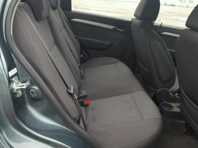 KL1TD5DEXBB142164 - 2011 CHEVROLET AVEO LS GREEN photo 6