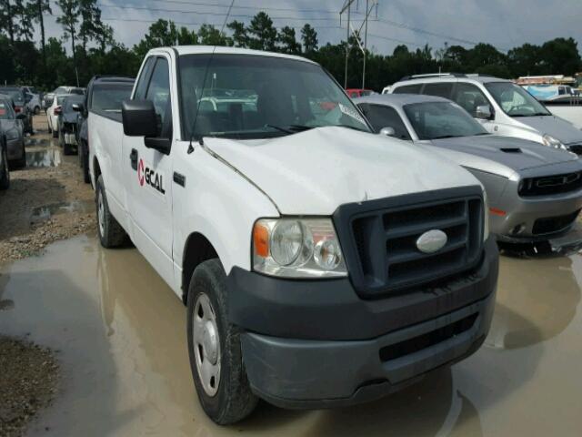 1FTRF12218KE34115 - 2008 FORD F150 WHITE photo 1