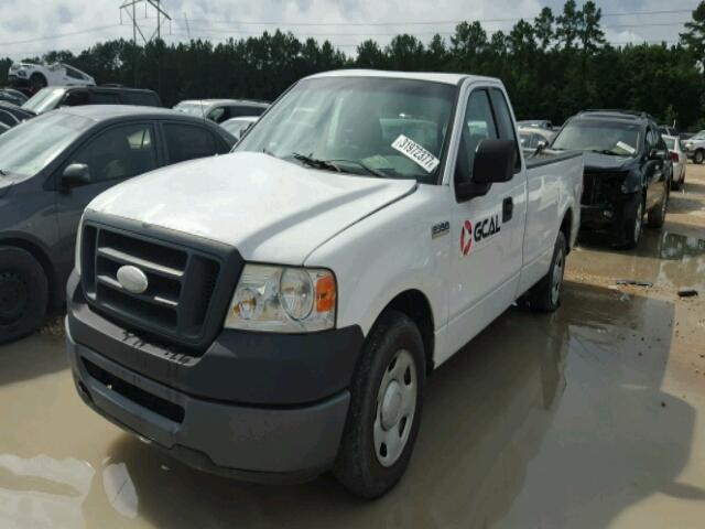 1FTRF12218KE34115 - 2008 FORD F150 WHITE photo 2