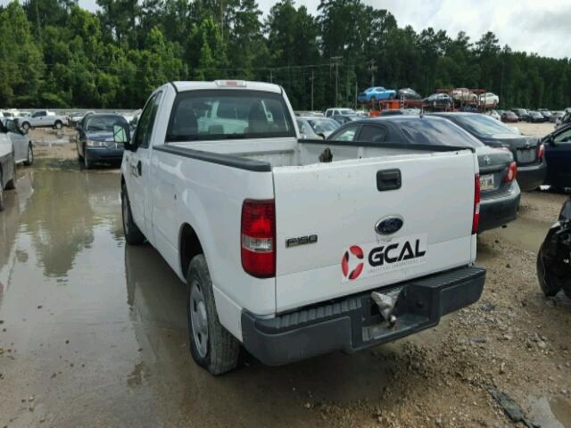 1FTRF12218KE34115 - 2008 FORD F150 WHITE photo 3