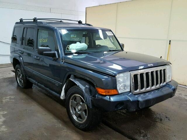 1J8HH48K08C161606 - 2008 JEEP COMMANDER BLUE photo 1