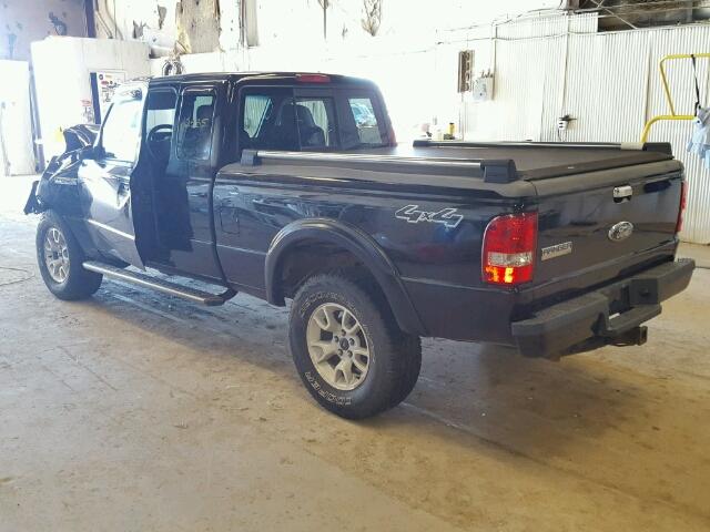 1FTZR15E27PA32103 - 2007 FORD RANGER SUP BLACK photo 3