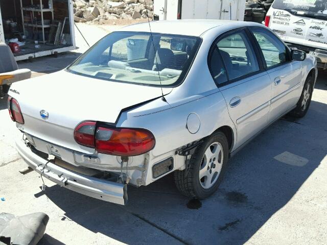 1G1ND52J13M594939 - 2003 CHEVROLET MALIBU SILVER photo 4