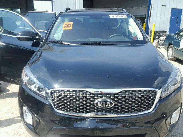 5XYPK4A57HG282539 - 2017 KIA SORENTO SX BLACK photo 7