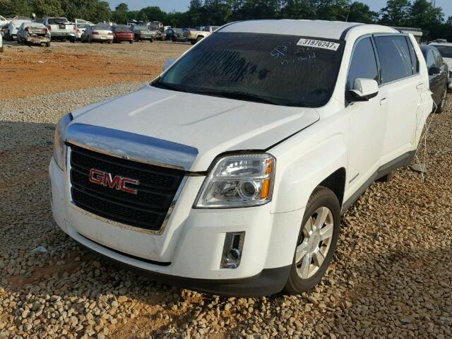 2GKALMEK1C6147036 - 2012 GMC TERRAIN WHITE photo 2