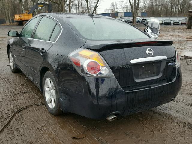 1N4CL21E69C110515 - 2009 NISSAN ALTIMA HYB BLACK photo 3