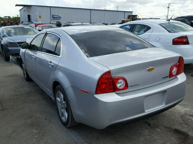 1G1ZA5EU6BF377812 - 2011 CHEVROLET MALIBU LS SILVER photo 3