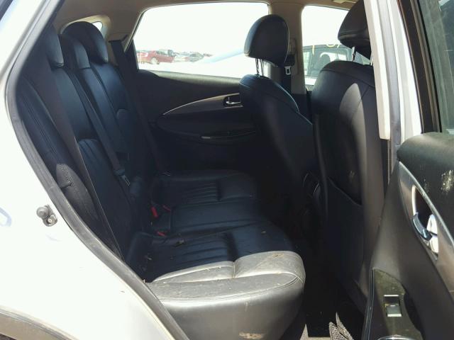 JNKAJ09F88M361052 - 2008 INFINITI EX35 BASE SILVER photo 6