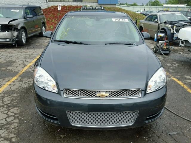 MV1N3663291ND - 2013 CHEVROLET IMPALA LT GRAY photo 10