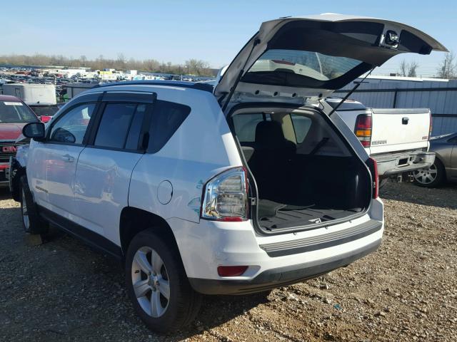 1C4NJCBB4CD719090 - 2012 JEEP COMPASS SP WHITE photo 3