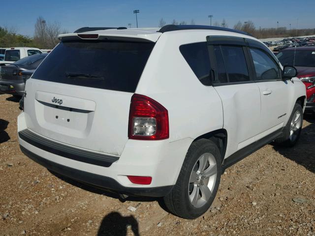1C4NJCBB4CD719090 - 2012 JEEP COMPASS SP WHITE photo 4