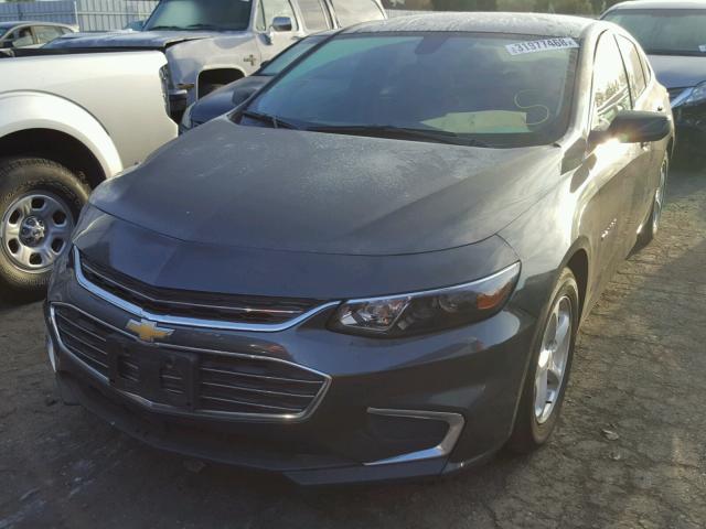 1G1ZB5ST0HF220889 - 2017 CHEVROLET MALIBU LS 黑色 照片 2