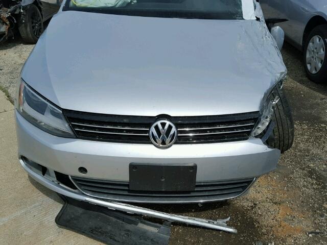 3VWD17AJ8EM293498 - 2014 VOLKSWAGEN JETTA SE SILVER photo 7