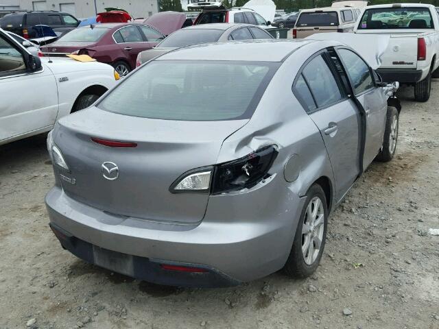 JM1BL1VG1B1454864 - 2011 MAZDA 3 I SILVER photo 4