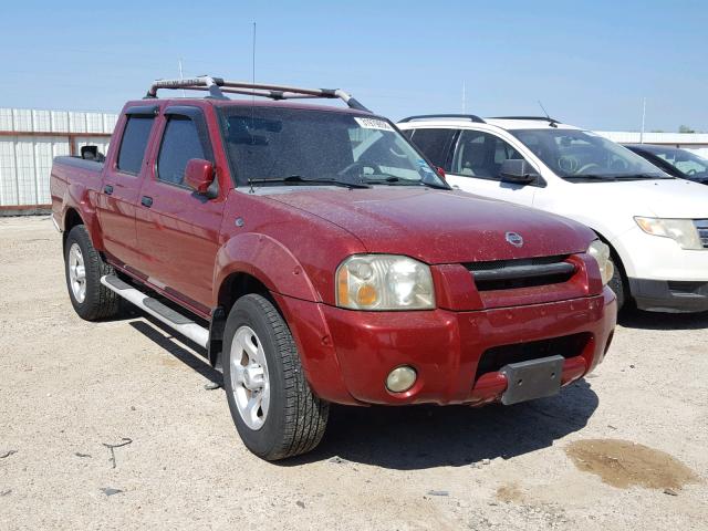 1N6ED27T94C469191 - 2004 NISSAN FRONTIER C MAROON photo 1