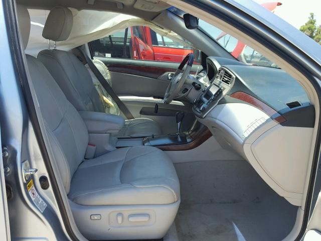 4T1BK3DB7BU385449 - 2011 TOYOTA AVALON BAS BLUE photo 5
