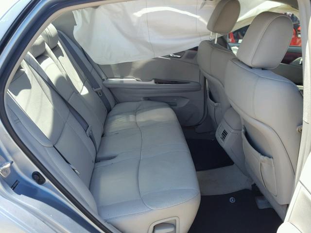 4T1BK3DB7BU385449 - 2011 TOYOTA AVALON BAS BLUE photo 6