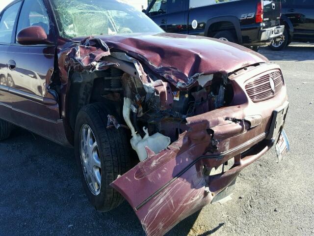 2G4WB55K421290161 - 2002 BUICK REGAL LS RED photo 9