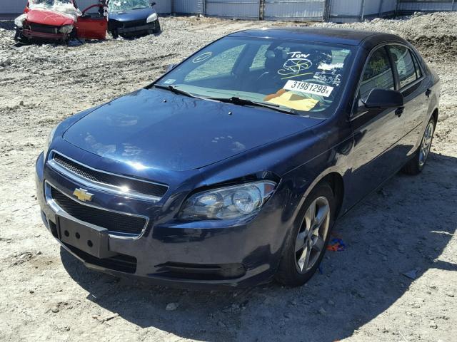 1G1ZB5EB0A4118867 - 2010 CHEVROLET MALIBU LS 蓝色 照片 2