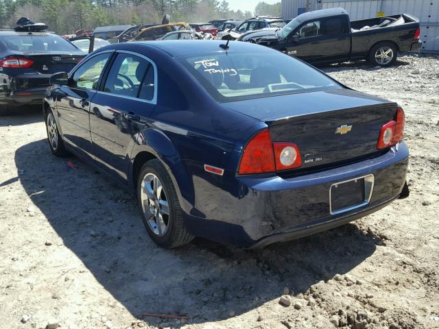 1G1ZB5EB0A4118867 - 2010 CHEVROLET MALIBU LS 蓝色 照片 3