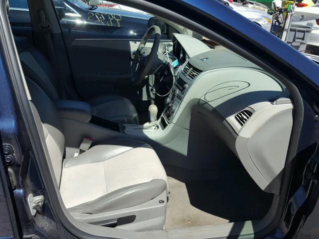 1G1ZB5EB0A4118867 - 2010 CHEVROLET MALIBU LS 蓝色 照片 5