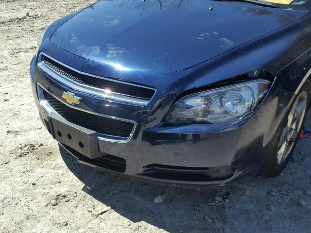 1G1ZB5EB0A4118867 - 2010 CHEVROLET MALIBU LS 蓝色 照片 9