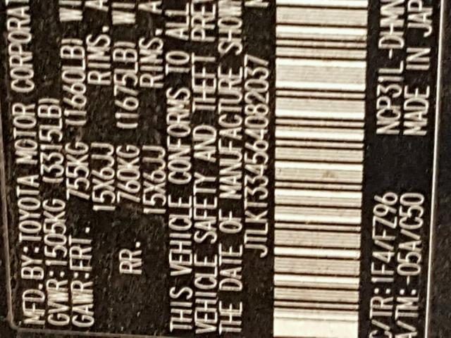 JTLKT334564082037 - 2006 TOYOTA SCION XB Қара фото 10