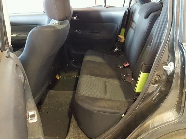 JTLKT334564082037 - 2006 TOYOTA SCION XB Қара фото 6