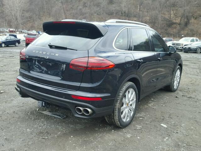 WP1AB2A2XGLA94311 - 2016 PORSCHE CAYENNE S BLUE photo 4