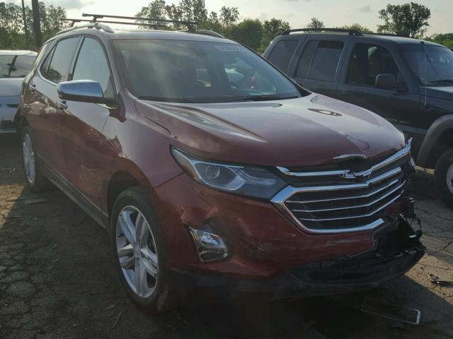 2GNAXWEX2J6197438 - 2018 CHEVROLET EQUINOX PR RED photo 1