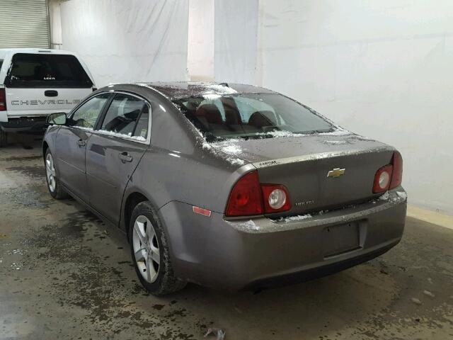 1G1ZB5E0XCF243896 - 2012 CHEVROLET MALIBU LS ნაცრისფერი ფოტო 3