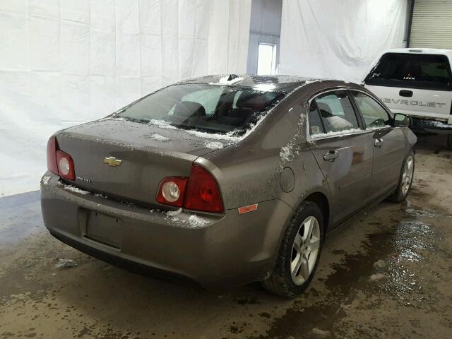 1G1ZB5E0XCF243896 - 2012 CHEVROLET MALIBU LS ნაცრისფერი ფოტო 4