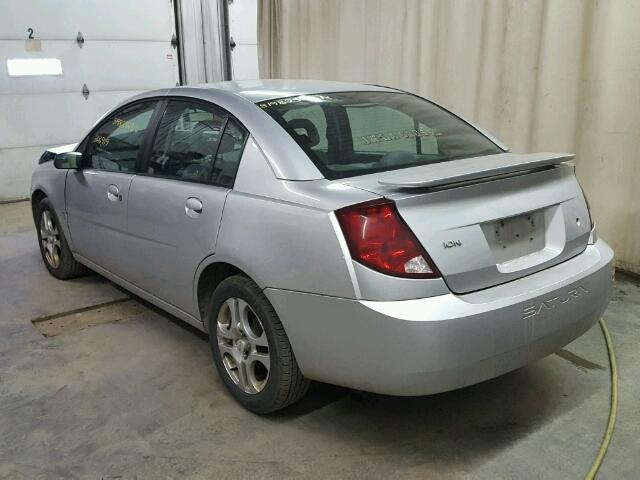 1G8AZ52F54Z221579 - 2004 SATURN ION LEVEL SILVER photo 3