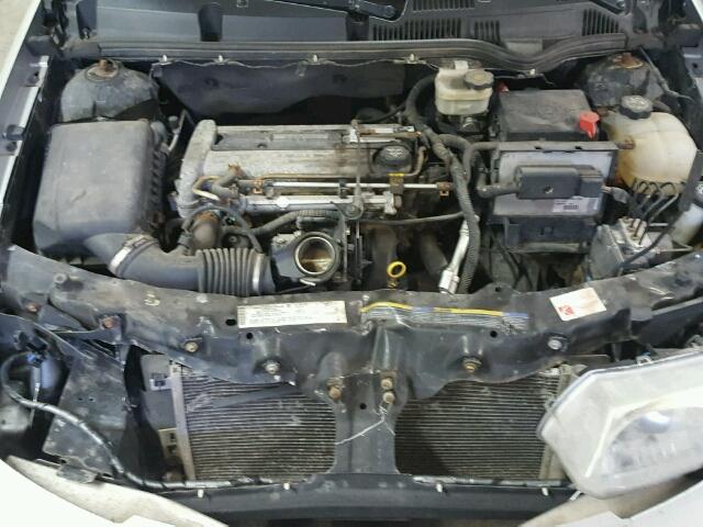 1G8AZ52F54Z221579 - 2004 SATURN ION LEVEL SILVER photo 7