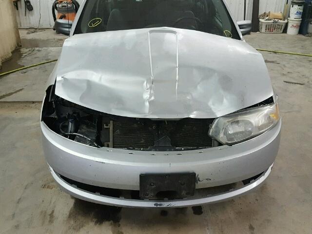 1G8AZ52F54Z221579 - 2004 SATURN ION LEVEL SILVER photo 9