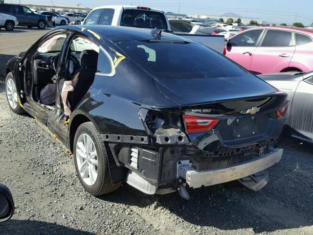 1G1ZJ5SUXGF350365 - 2016 CHEVROLET MALIBU HYB 黑色 照片 3