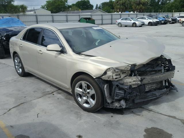 1G1ZC5EB3AF314304 - 2010 CHEVROLET MALIBU 1LT 金色 照片 1