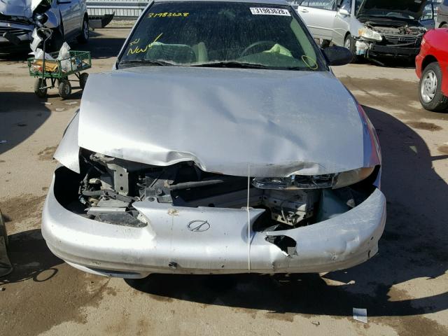 1G3NL52E84C174843 - 2004 OLDSMOBILE ALERO GL SILVER photo 9