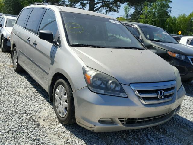 5FNRL382X6B065311 - 2006 HONDA ODYSSEY LX SILVER photo 1