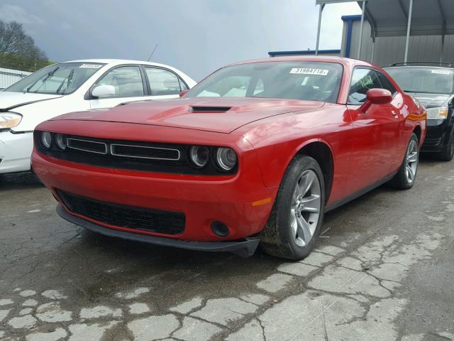 2C3CDZAG0FH732784 - 2015 DODGE CHALLENGER BURGUNDY photo 2