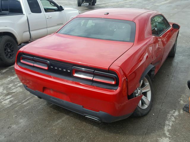 2C3CDZAG0FH732784 - 2015 DODGE CHALLENGER BURGUNDY photo 4