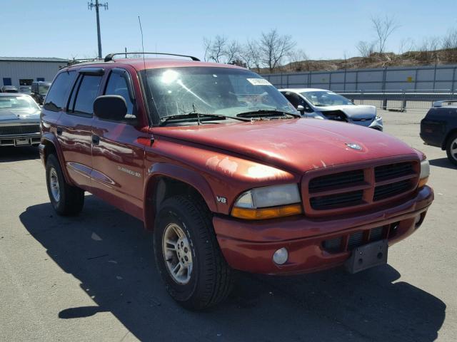 1B4HS28Y1WF214078 - 1998 DODGE DURANGO RED photo 1