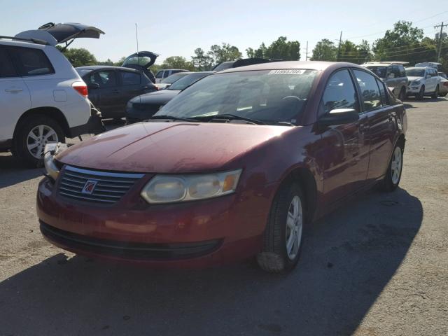 1G8AJ55F26Z170659 - 2006 SATURN ION LEVEL RED photo 2