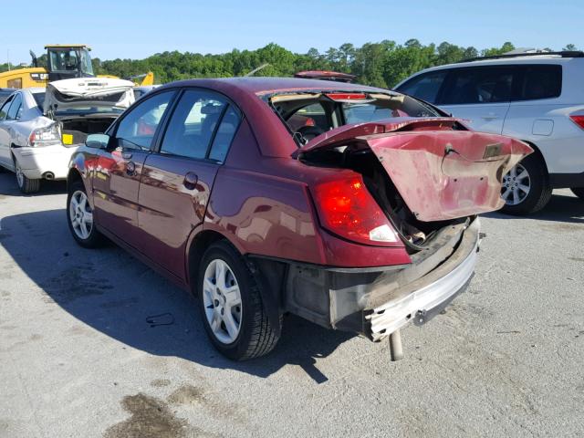 1G8AJ55F26Z170659 - 2006 SATURN ION LEVEL RED photo 3