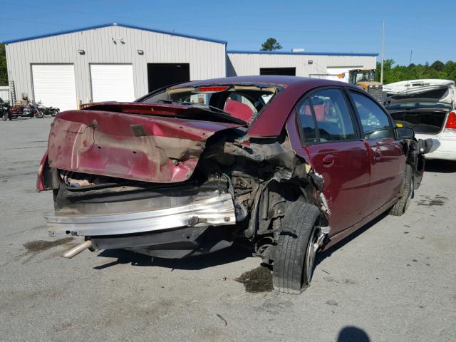1G8AJ55F26Z170659 - 2006 SATURN ION LEVEL RED photo 4