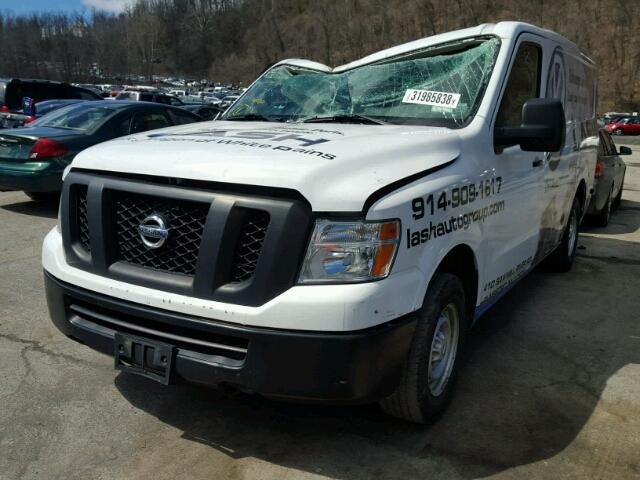 1N6BF0KM8EN101625 - 2014 NISSAN NV 1500 WHITE photo 2