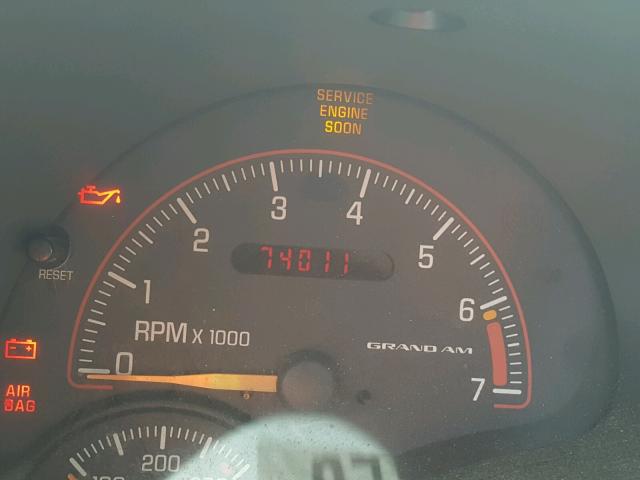 1G2NF52E64M593876 - 2004 PONTIAC GRAND AM S ოქროსფერი ფოტო 8